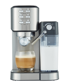 capsule + coffee powder + milk foam 3 in 1 coffee maker.  20Bar extraction French drip / mocha and other Italian espresso