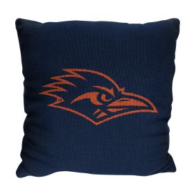 Texas at San Antonio OFFICIAL NCAA "Invert" Woven Pillow; 20" x 20"